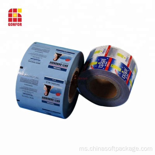 Pembungkusan Makanan Laminated PE Filem Roll Packaging